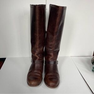 UGG Chestnut riding Leather Boots size 7